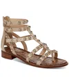 Sam Edelman Estella Studded Gladiator Sandal Sandshell Leather In Sandshell