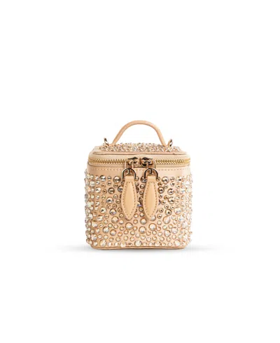 Sam Edelman Estelle Mini Vanity Case In Gold