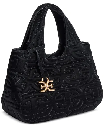 Sam Edelman Ethyl Mini Collapsible Tote In Black