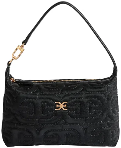 Sam Edelman Ethyl Top Zip Demi Small Shoulder Bag In Black