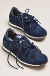 Sam Edelman Evara Cinched-back Sneakers In Multi