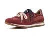 Sam Edelman Evara Cinched-back Sneakers In Red