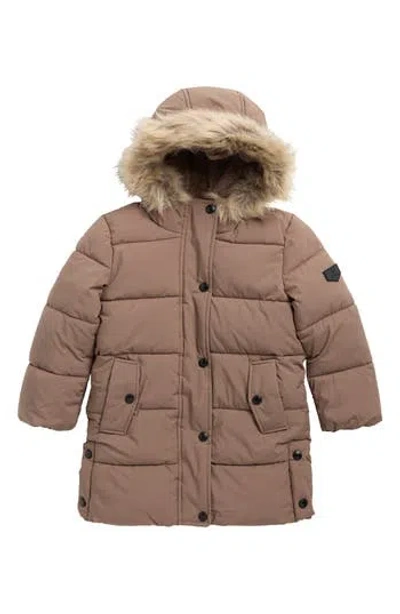 Sam Edelman Kids'  Expedition Parka In Brown
