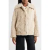 Sam Edelman Butter Teddy Jacket In Brown