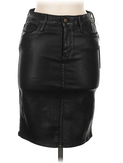 Sam Edelman Faux Leather Skirt In Black