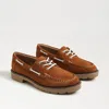 Sam Edelman Fay Boat Loafer Saddle Suede In Brown