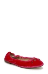 Sam Edelman Felicia Ballet Flat Pink Topaz Velvet