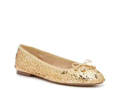 Sam Edelman Felicia Ballet Flat In Gold