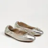 Sam Edelman Felicia Ballet Flat Jute Leather In Gold