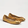 Sam Edelman Felicia Ballet Flat In Gold
