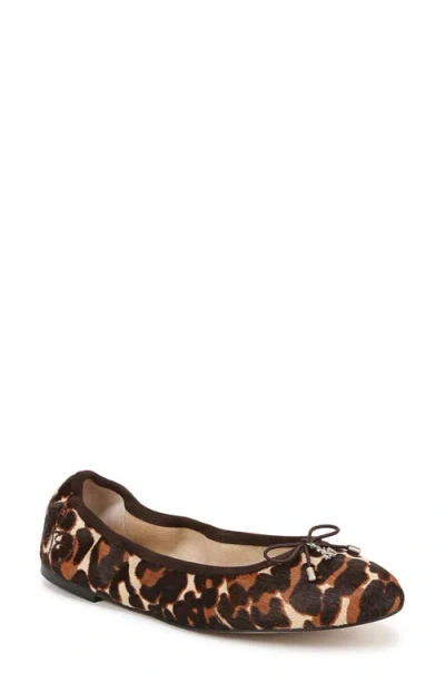 Sam Edelman Felicia Ballet Flat In Terra Toffee Multi
