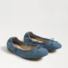 Sam Edelman Felicia Ballet Flat Vintage Blue Denim In Blue