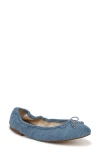 Sam Edelman Felicia Flat In Vintage Denim