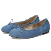 Sam Edelman Felicia Ballet Flat Womontrose Blue Round Toe Slip On Gal266 In Blue