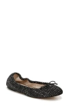 Sam Edelman Felicia Ballet Flat Black Boucle In Black