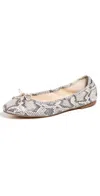 Sam Edelman Felicia Ballet Flat Roccia Leather In Roccia