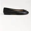 SAM EDELMAN FELICIA LUXE BALLET FLAT IN BLACK