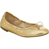 Sam Edelman Felicia Ballet Flat In Gold