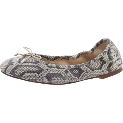 Sam Edelman Felicia Womens Leather Embellished Ballet Flats