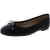 Sam Edelman Felicia Womens Leather Embellished Ballet Flats In Black