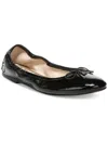 SAM EDELMAN FELICIA WOMENS PATENT ROUND TOE BALLET FLATS