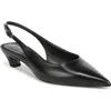 Sam Edelman Finch Slingback Pointed Toe Pump In Black