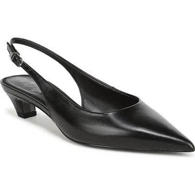Sam Edelman Finch Slingback Pointed Toe Pump In Black