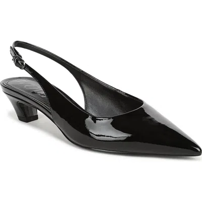 Sam Edelman Finch Slingback Pointed Toe Pump In Black