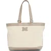 Sam Edelman Fitz Canvas Shopper Tote Bag In Taupe