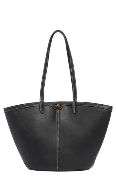 Sam Edelman Fitz Leather Tote Bag In Black