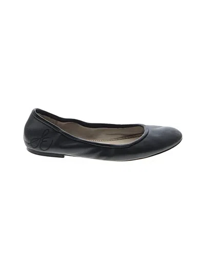 Pre-owned Sam Edelman Flats In Black