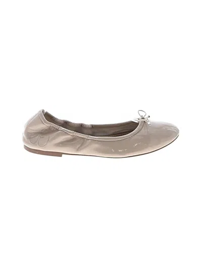 Pre-owned Sam Edelman Flats In Brown