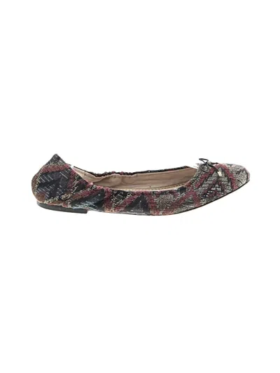 Pre-owned Sam Edelman Flats In Brown