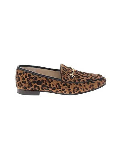 Pre-owned Sam Edelman Flats In Brown
