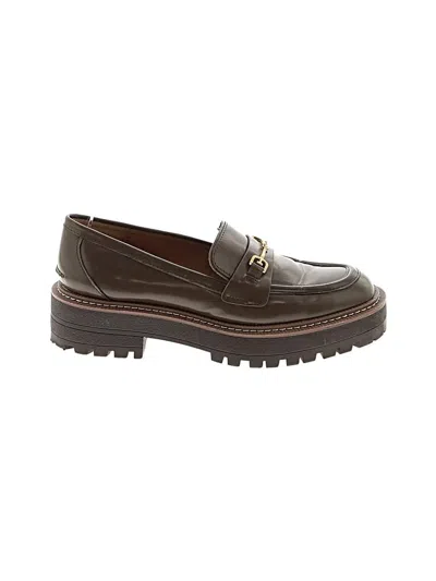 Pre-owned Sam Edelman Flats In Brown