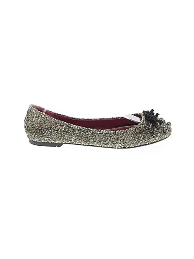 Pre-owned Sam Edelman Flats In Gold