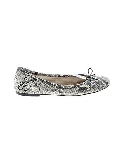 Pre-owned Sam Edelman Flats In Gray