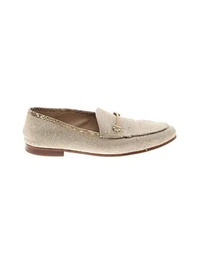Pre-owned Sam Edelman Flats In Ivory