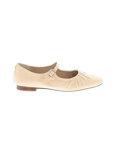 Pre-owned Sam Edelman Flats In Ivory