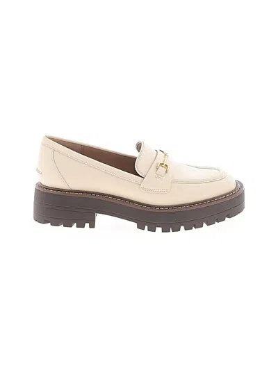 Pre-owned Sam Edelman Flats In Ivory