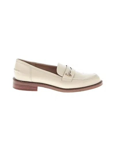 Pre-owned Sam Edelman Flats In Ivory