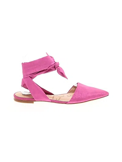 Pre-owned Sam Edelman Flats In Pink