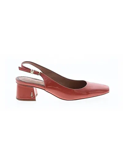 Pre-owned Sam Edelman Flats In Red