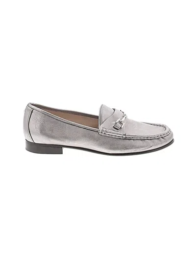 Pre-owned Sam Edelman Flats In Silver