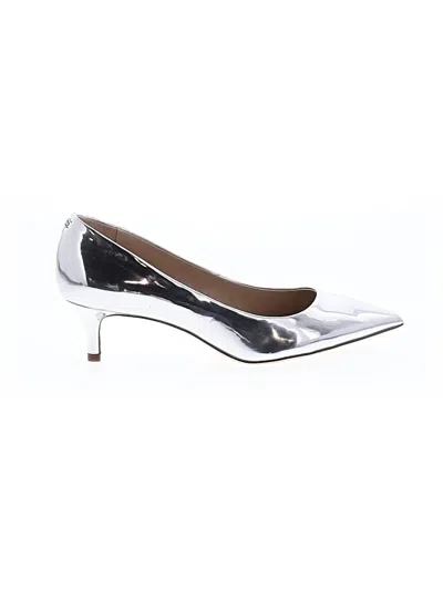 Pre-owned Sam Edelman Flats In Silver