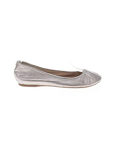 Pre-owned Sam Edelman Flats In Silver