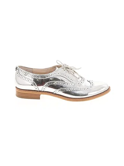 Pre-owned Sam Edelman Flats In Silver