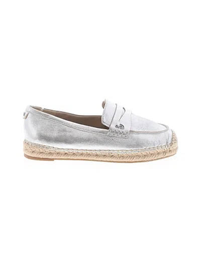 Pre-owned Sam Edelman Flats In Silver