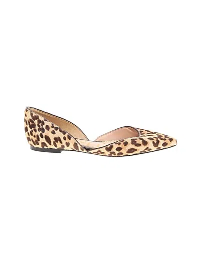 Pre-owned Sam Edelman Flats In Tan