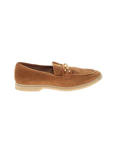 Pre-owned Sam Edelman Flats In Tan